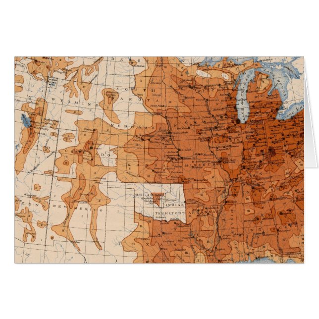 12 Population 1890 Hälsningskort (Framsidan Horizontal)