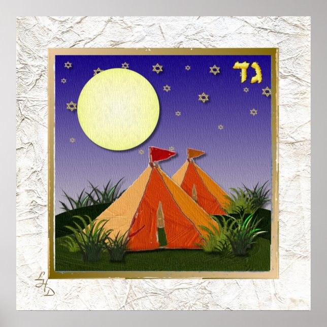 12 Poster av stammar av Israel Gad Art Print (Framsidan)