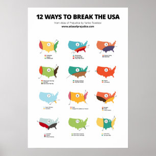 12 Sätter att bryta Förenta staterna Poster