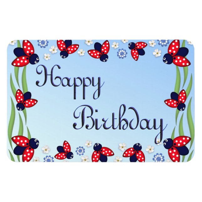 12 sjöbuggar magnet (Horisontell)