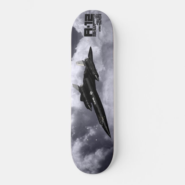 12 SKATEBOARD BRÄDA 19,5 CM (Framsida)