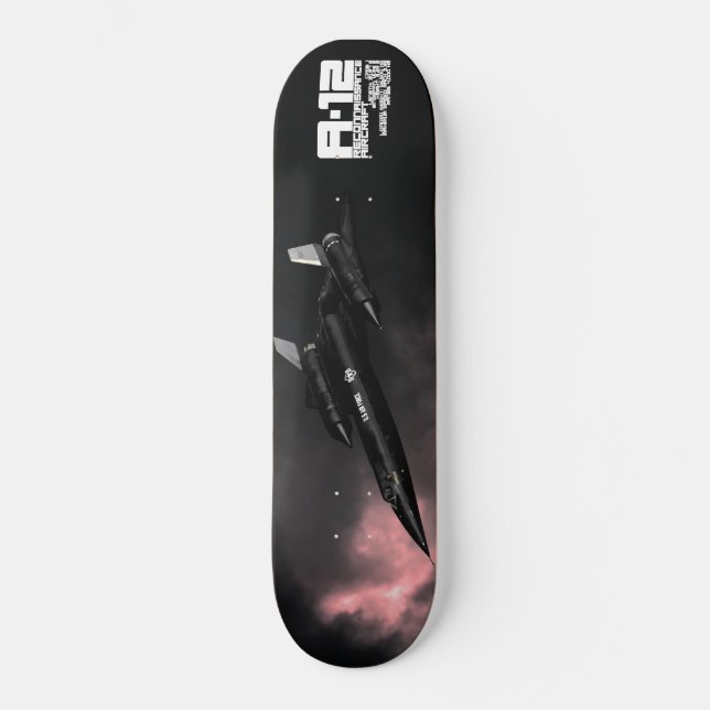 12 SKATEBOARD BRÄDA 21,5 CM (Framsida)