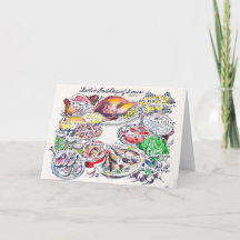 12 Souldagar av julkortet - färg