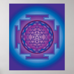 12 SRI YANTRA - TRANSCENDENCE POSTER