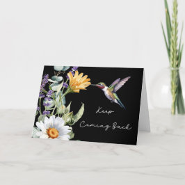 12 Steg Recovery Främjande med Hummingbird Kort