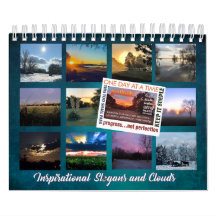 12 stegs återställnings slogans moln kalender 25z