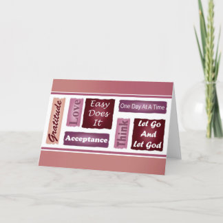 12-stegs inspirationskort kort