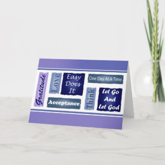 12-stegs inspirationskort kort