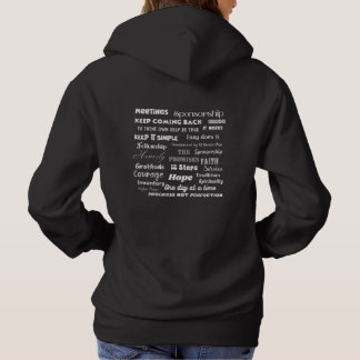 12 Step Recovery Words & Slogans T Shirt