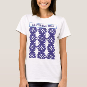 12 Strand DNA Stilig Mönster T Shirt