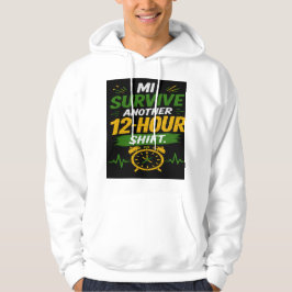 12 timmars skift Specialanpassad jamaicansk CNA/Sj Hoodie