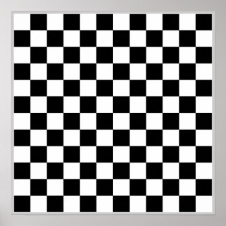 12 x 12 Checkerss MÄRKRE Board (Rutnät) Poster