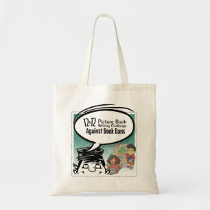12 x 12 MOT Bok Bans Cream Tote Tygkasse