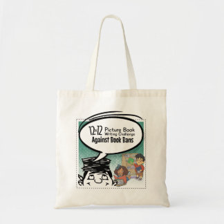 12 x 12 MOT Bok Bans Cream Tote Tygkasse