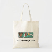 12 x 12 Writer Girl Tote Bag
