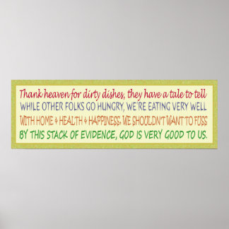 12 x 36 Poster - Köksdekor