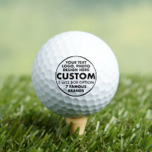 12 x Anpassningsbar Personlig budgetvärde Golf Bol