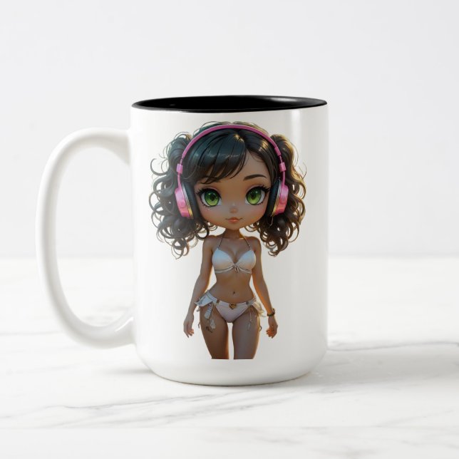 12A Dollz från: Svace - Series 01 Två-Tonad Mugg (Vänster)