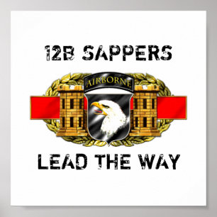 12B 101st Airborne Division Poster