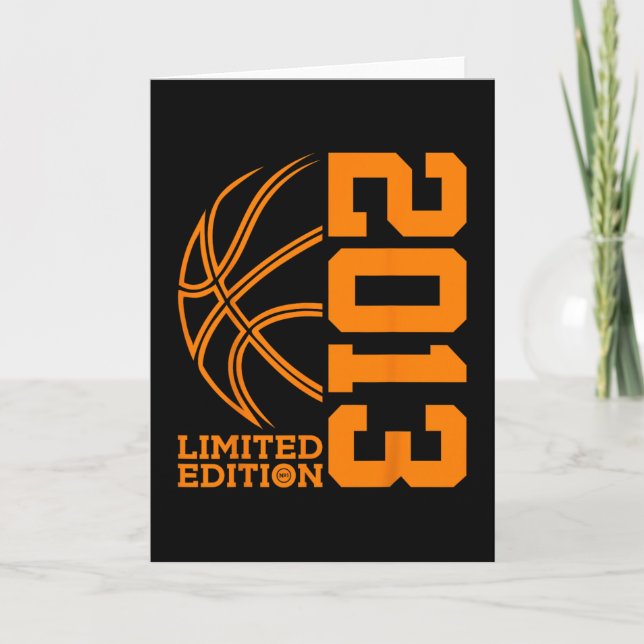 12th Birthday Sketll Limited Edition 2013  Kort (Framsida)