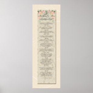 12x36 för att Bygga ett varaktigt Kärlek - Cream D Poster