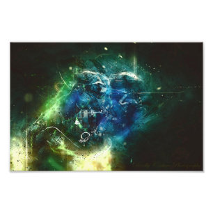 12x8 Paintball-utskrift Fototryck