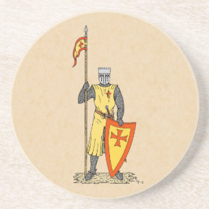 1300-talets medeltida Knight Tidigt Underlägg