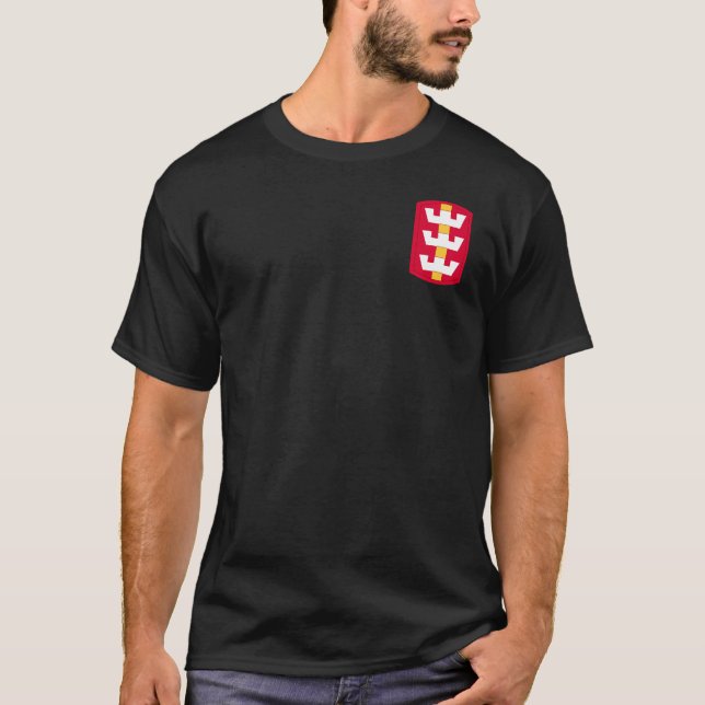 130. Ingenjörbataljon Tee Shirt (Framsida)