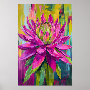 1310-Blommigt Poster