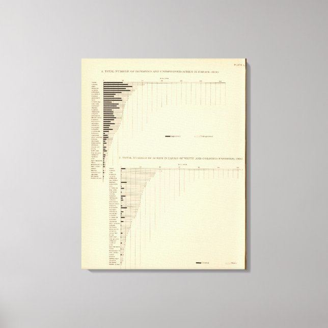 131 Acres in farm 1900 Canvastryck (Framsida)