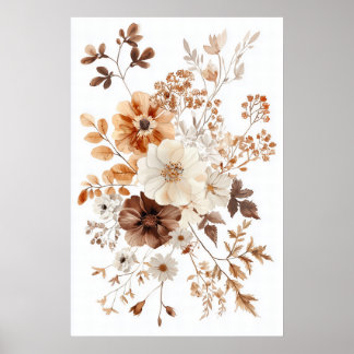 1320-Blommigt Poster