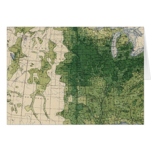 132 Förbättrad mark 1900 Hälsningskort (Framsidan Horizontal)