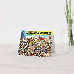 "132 Roman Soldiers" Greeting Cards Kort