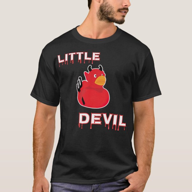133 små djur westernt riddjur t shirt (Framsida)