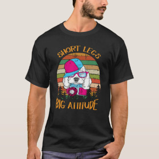 134 Kort Ben stor attityd T Shirt