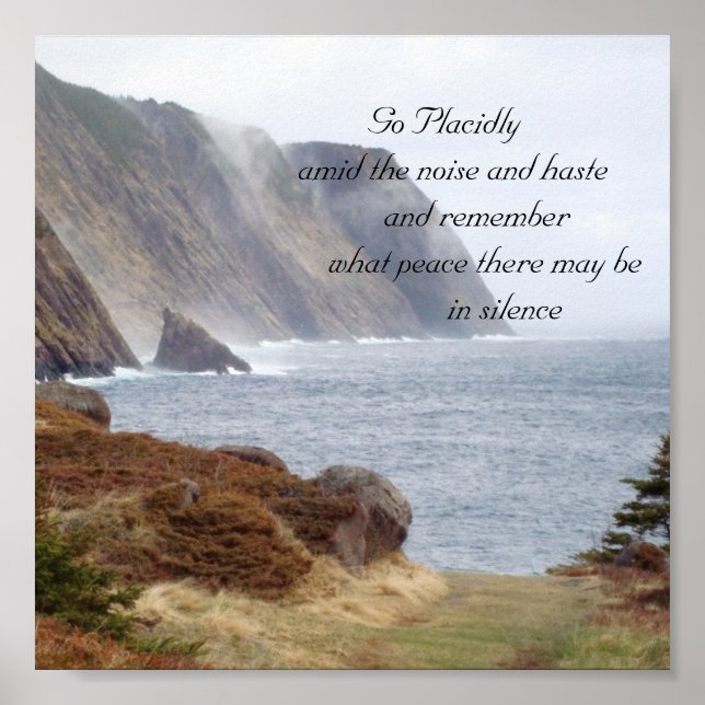 134, sätt dig stilla i bruset och skynda på ... poster (Framsidan)