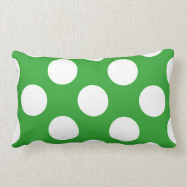 136 GRAS GRÖNT JORDMILJÖ BRIGHT WHITE POL LUMBARKUDDE