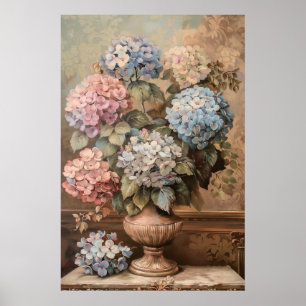 1372 Blommigt Poster