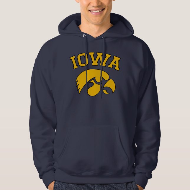 1376e5a9-9 sweatshirt med luva (Framsida)