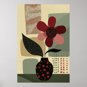 1379 Blommigt Poster