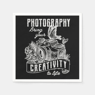 137.Fotografi ger din kreativitet liv Pappersservett