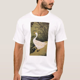 13. 芦 鵞 図, 若 Reed & Goose, Jakuchū, Japan Art T Shirt