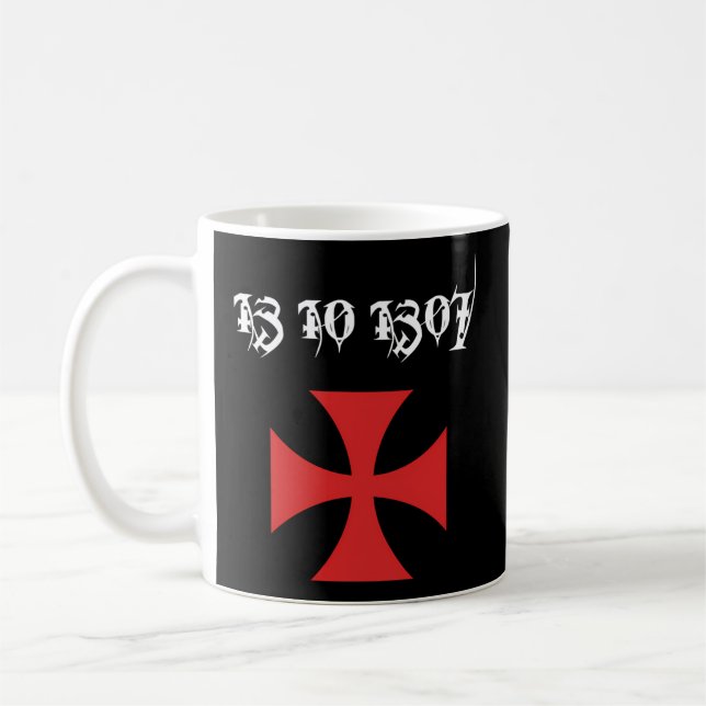 13 07 1307 Mallar Knight Mallar Kaffemugg (Vänster)