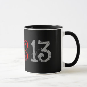 13 13, 13 MUGG