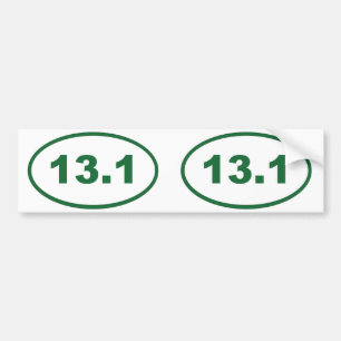 13.1 grönt bildekal