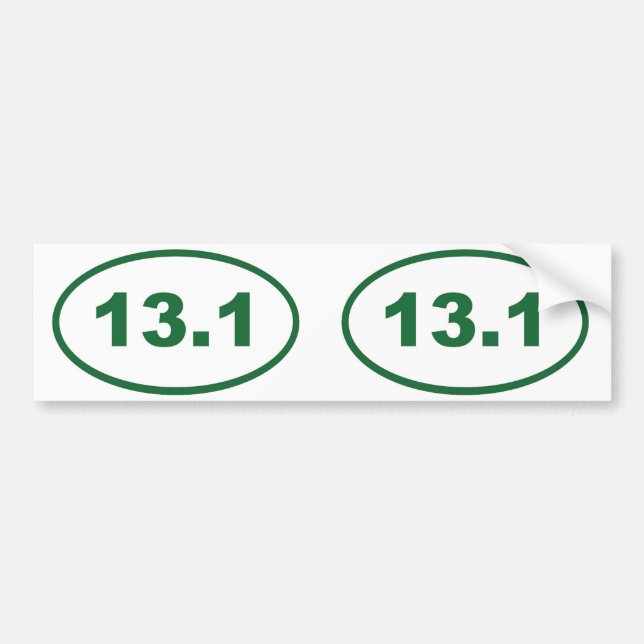 13.1 grönt bildekal (Framsidan)
