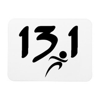 13,1 halmmaraton magnet