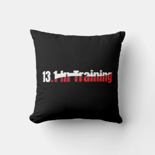 13.1 i Training Abstrakt Halvmaraton Running Kudde