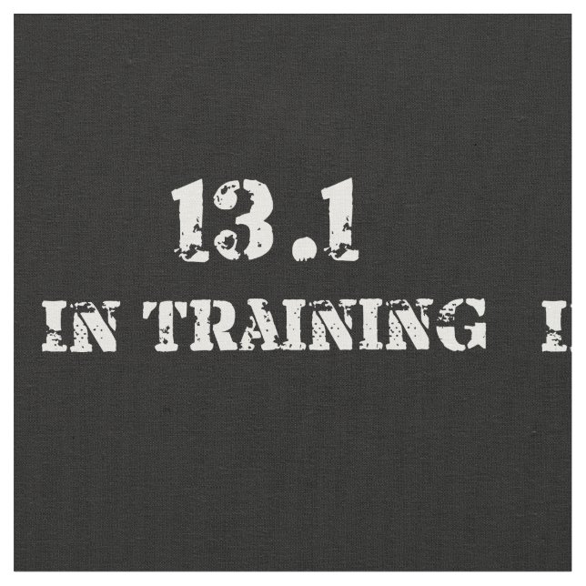 13.1 i Träning i halvmarathon Tävling - Körning Tyg (Närbild)