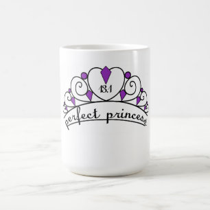 13,1 Perfekt Princess (lilor) Kaffemugg